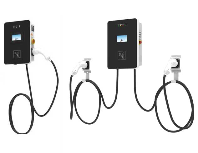 7KW單槍/14KW雙槍交流充電樁-壁掛